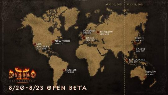 《暗黑2：重制版》Beta公测已开启 支持跨平台、8人联机