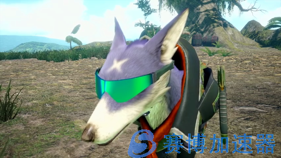 《怪物猎人崛起：曙光》棘龙装备展示 戴墨镜的狗子有点帅