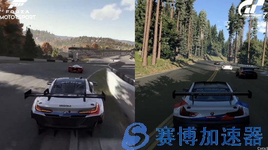 《极限竞速》新作vs《GT7》画面对比 高手间的对决